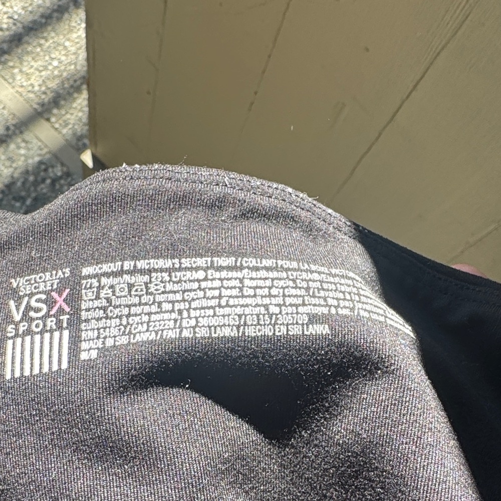 Victoria's Secret Sport Black Leggings